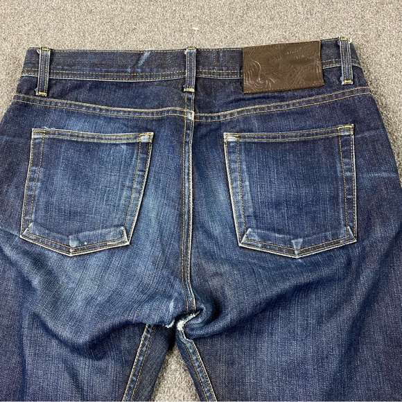 Naked & Famous Weird Guy - Left Hand Twill Selvedge Indigo Jeans Men’s Sz 32 - Picture 7 of 12